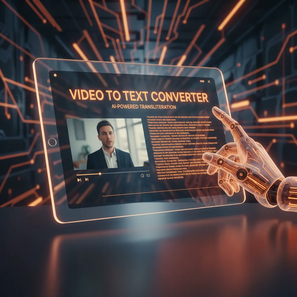 Transcribe Video to Text with AI Free Online