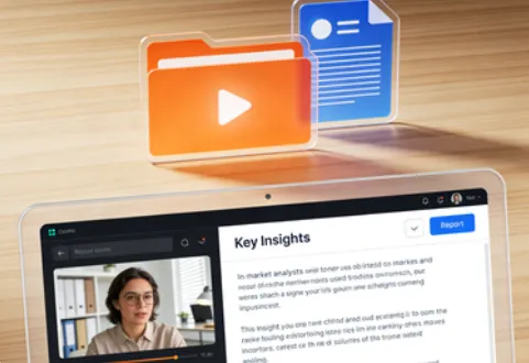 Convert Video to Text for Marking Key Points