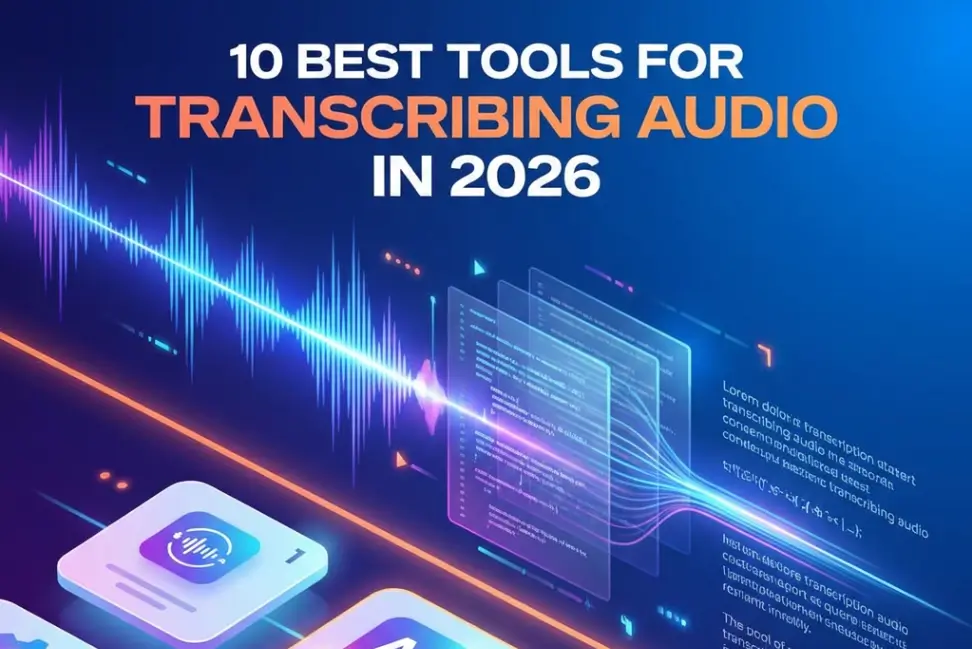 10 Best Tools for Transcribing Audio in 2026