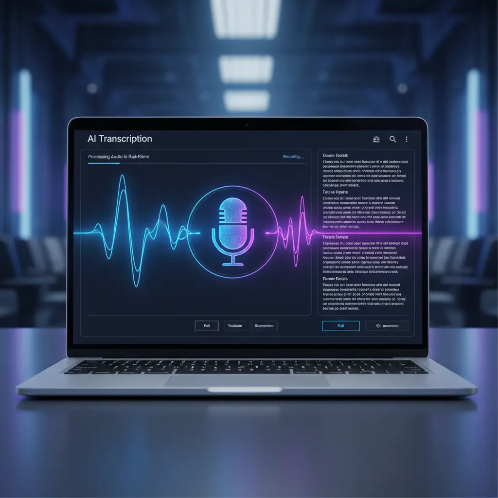 Real-Time Record and Transcribe Audio