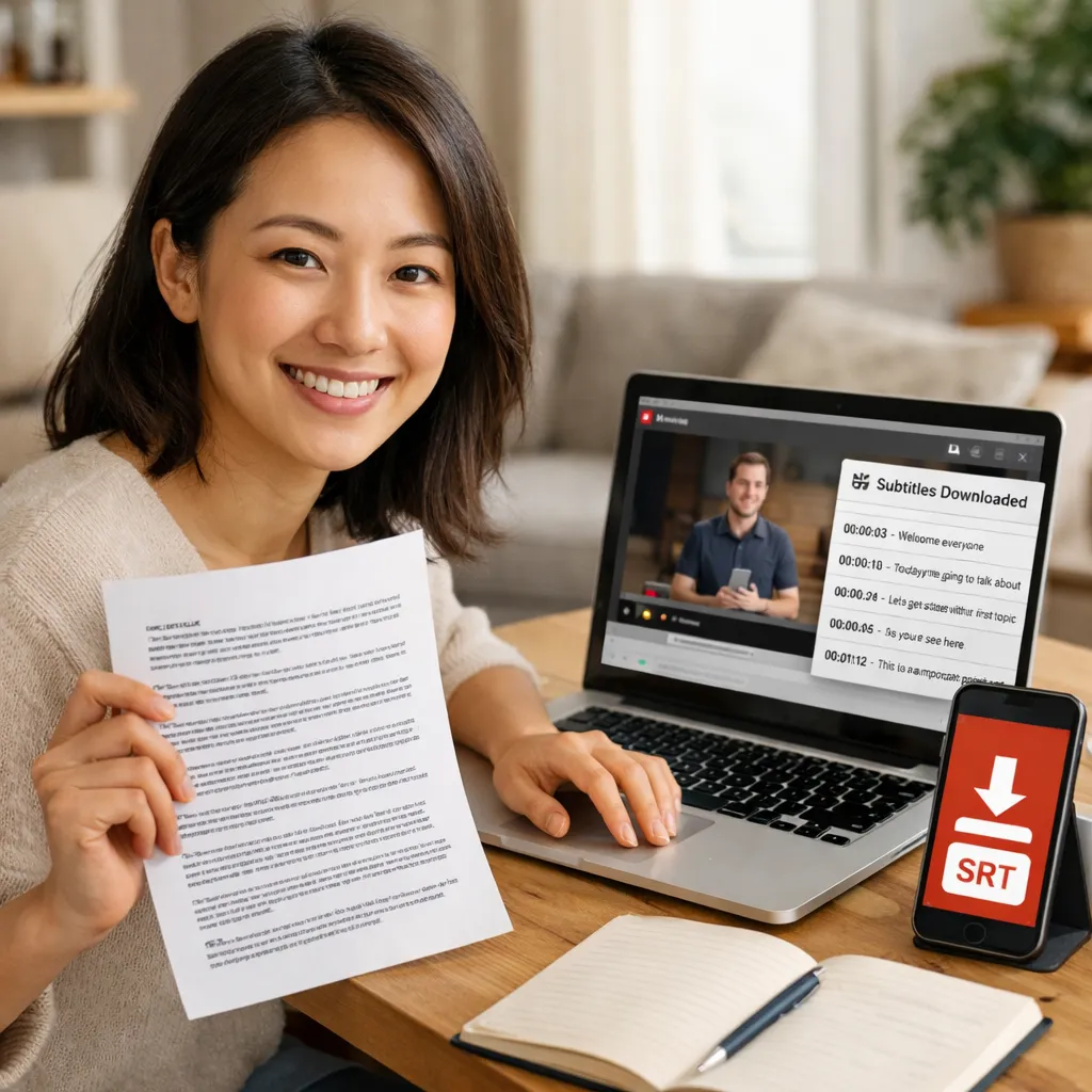 YouTube subtitle downloader user2