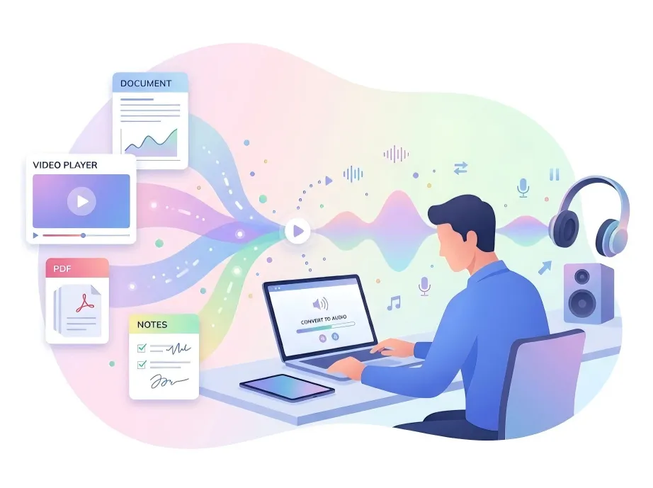 Free AI Podcast Generator: Turns Any Content into Podcasts