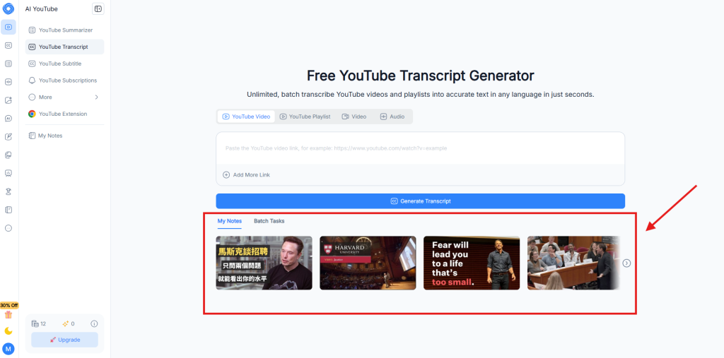 Wide Selection of Video Templates for Fast Preview
