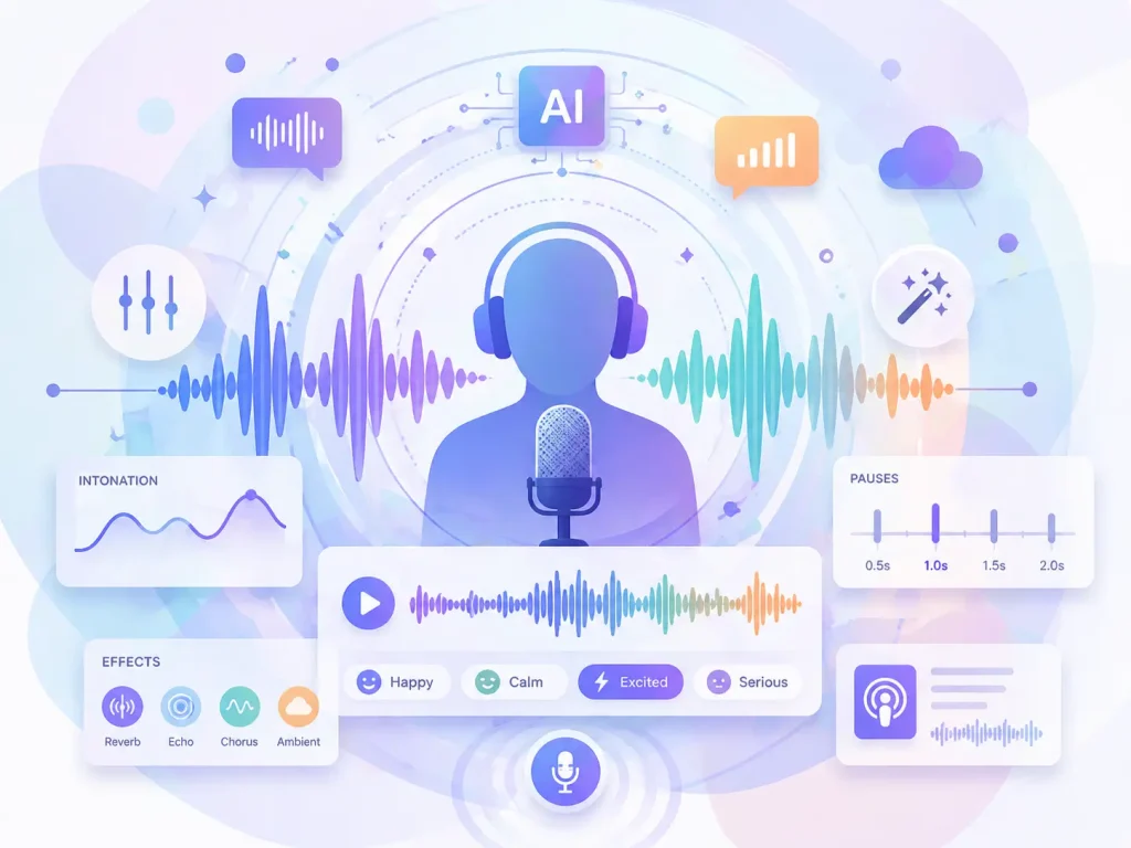 Enhance Your Podcast with AI Generated Intonation, Pauses, and Effects