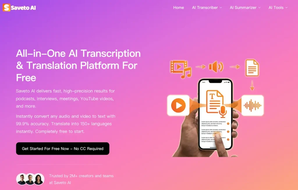 What is Saveto AI?
