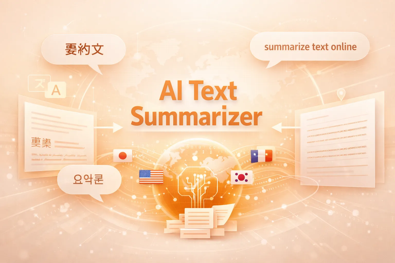 Summarize Text in Multiple Languages in One Click