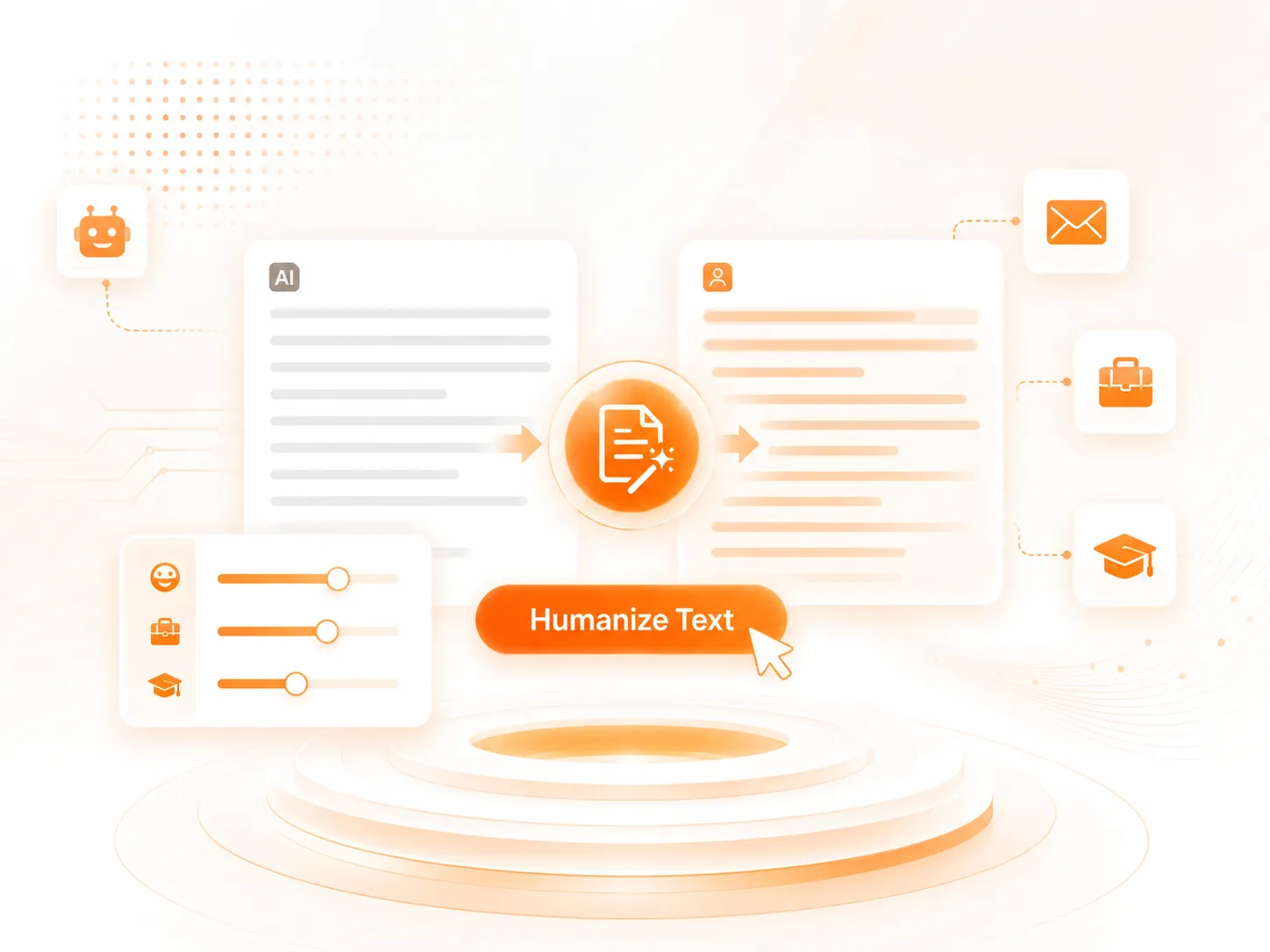 Adjust Tone Tailored for Different Use Cases with AI Humanizer