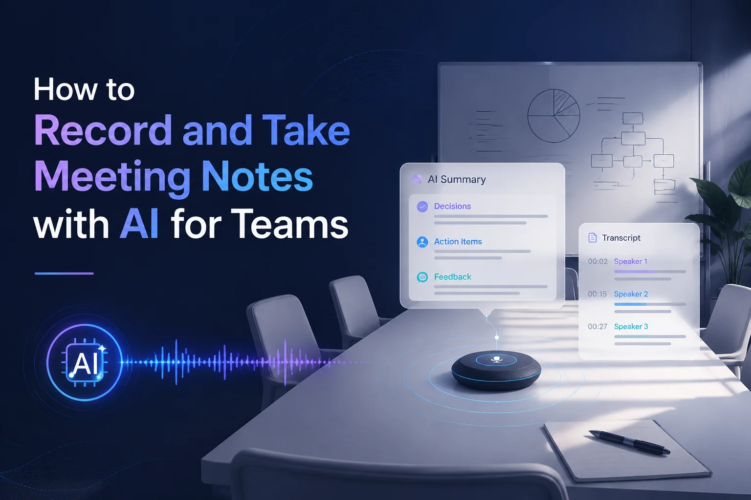 How to Record and Take Meeting Notes with AI for Teams