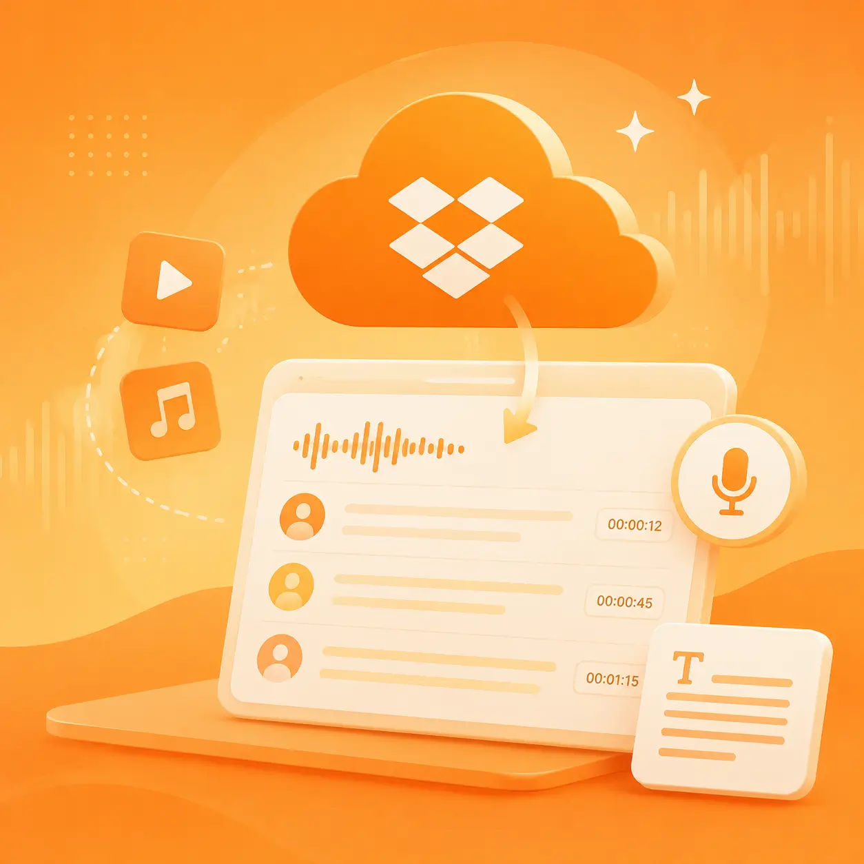 Free Dropbox Transcription Tool Online for Audio & Video