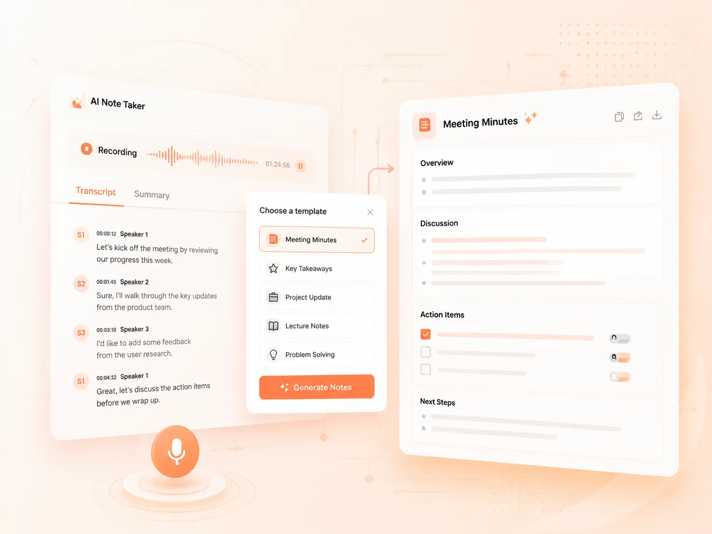 Create Structured Notes with Custom AI Summaries