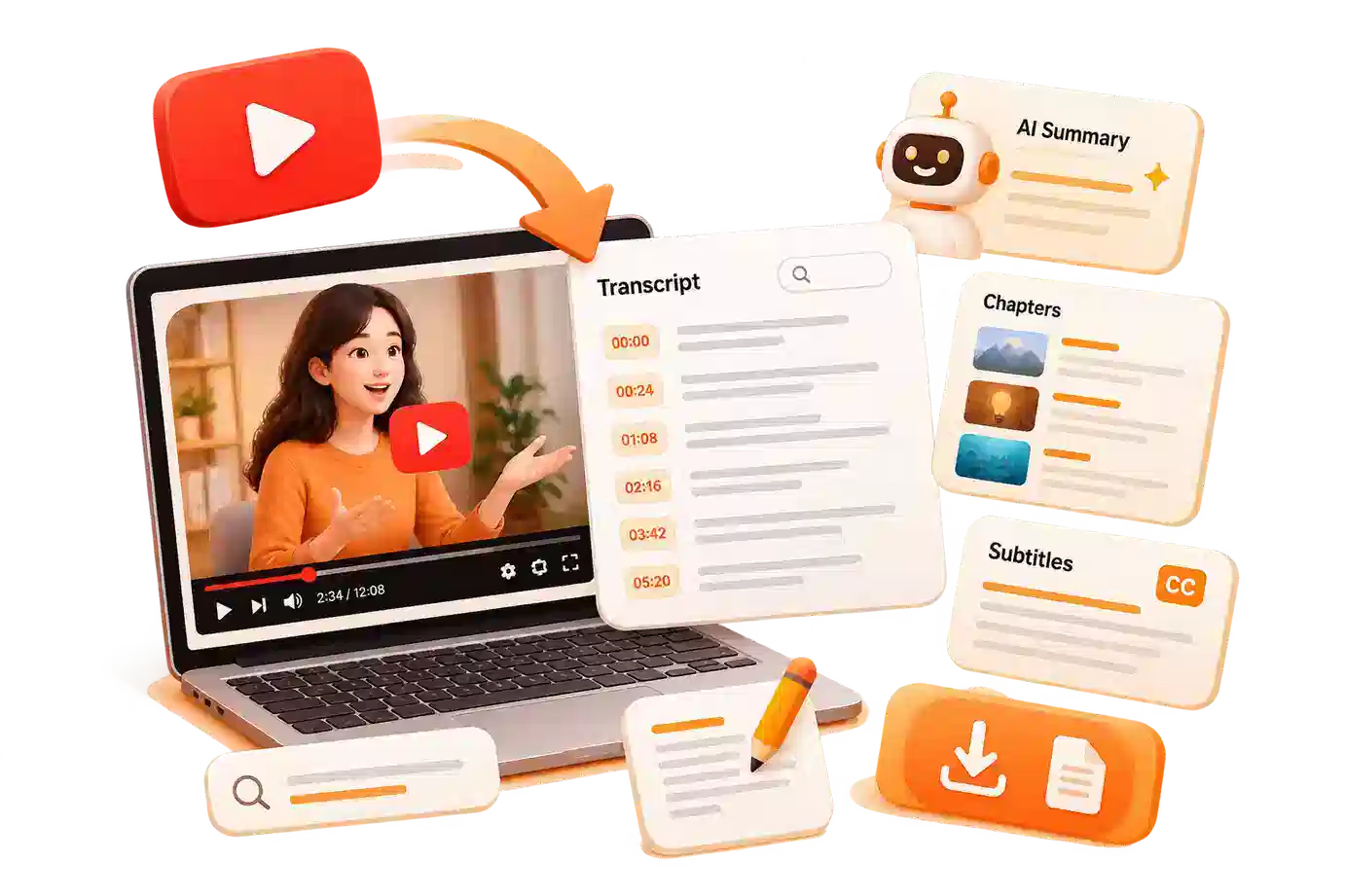 Free YouTube to Transcript Online